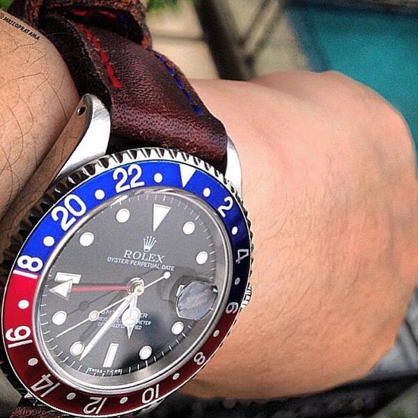 Rolex Straps Captain America Gunny Strap